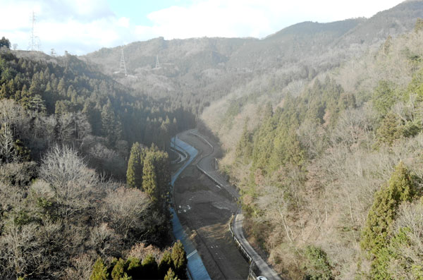 管内一円（上杉和知線）　電源立地地域対策交付金工事
