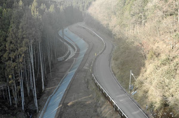 管内一円(上杉和知線) 電源立地地域対策交付金工事 施工写真
